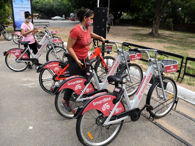 Smartbikes in Chandigarh