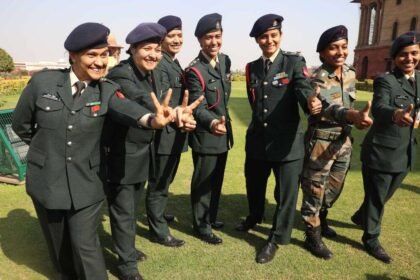 Women Officers in Artillery